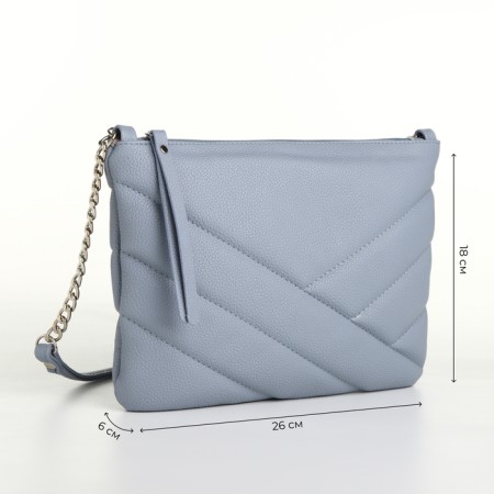 Women's bag with lightning, blue color-2