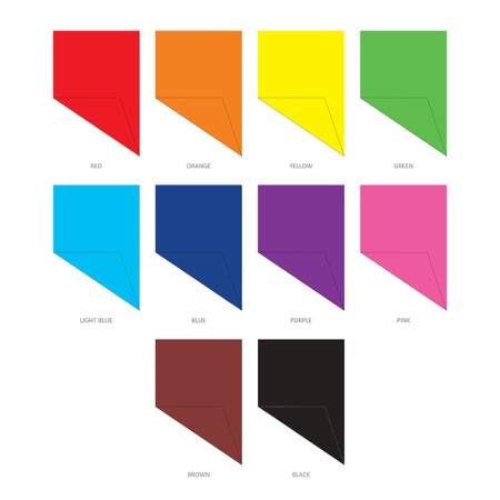 Colored paper A4, 10 colors, 10 sheets, erichkrause, bilateral, non -nominated, on gluing, density 80 g/m2, crafts of crafts-2