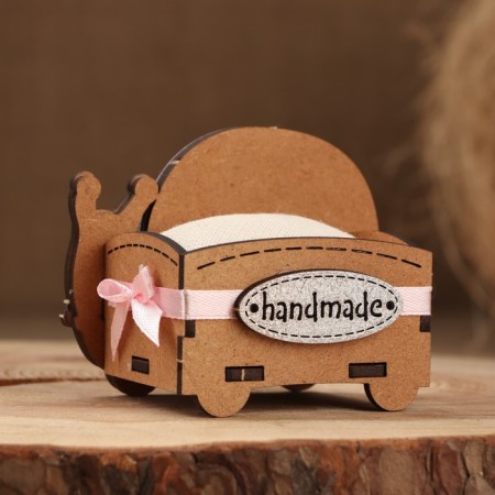 Needle "Snail" 8.5x6x7, oak, lilac, tree-2