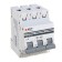 Automatic circuit breaker EKF Proxima, 3P, modular, 10 A