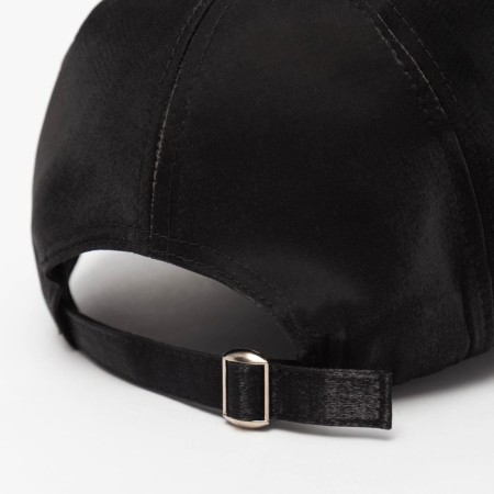 Women's cap Minaku with a gold contour black color, rr 56-58-2