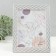 Photo frame plastic 15x20 cm "Double Spit" silver with holographia 18x23.8 cm