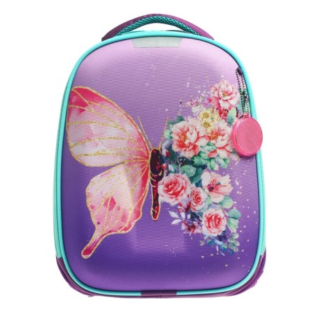 School backpack, 37 x 28 x 19 cm, calligrata to "butterflies"-8