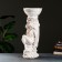Figure with Kashpo "Adam and Eva", aged, 1.7 l/25x26x65cm