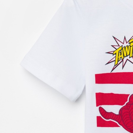 T-shirt Children's Spider-Man, height 86-92, white-10