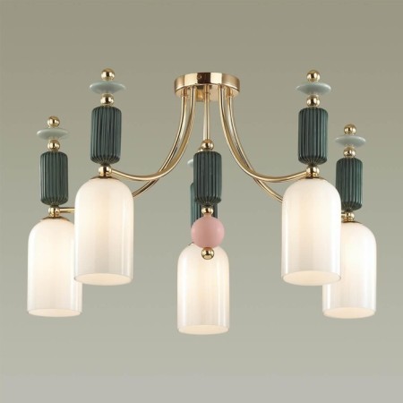 Candy chandelier, 5x40W E14, Color Gold, IP20-3