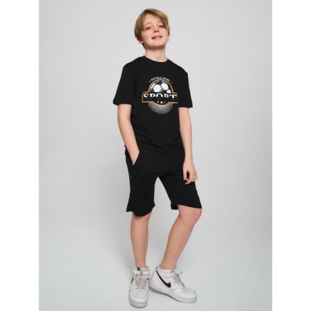 Sports suit for a boy, height 146 cm, dark blue color-2