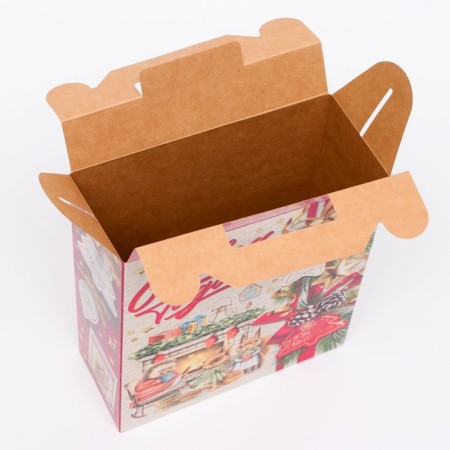 Gift box New Year's good traditions 17 x 7 x 25.5 cm-3