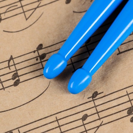 Drum sticks Music Life, 5A, nylon, blue-2