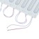 SMD5730, 2 W LED module, 6 LED, 190 LM, IP65, 6500K, 12V white, set 20 pcs.