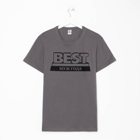 Men's T -shirt KAFTAN "Husband of the Year", Gray, p. 48-6