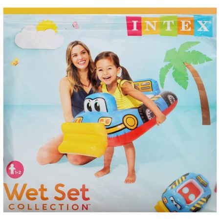 Circle for swimming with the seat "Transport", from 1-2 years, mix, 59586np intex-4