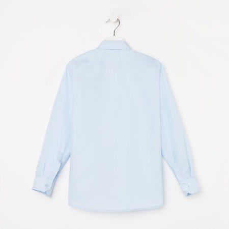Shirt for a boy, blue color, height 122 cm-2