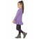 Set for girls, height 92 cm, purple color