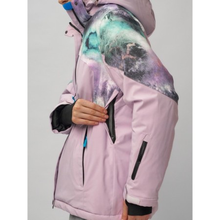 Ski suit, size 60, purple color-2