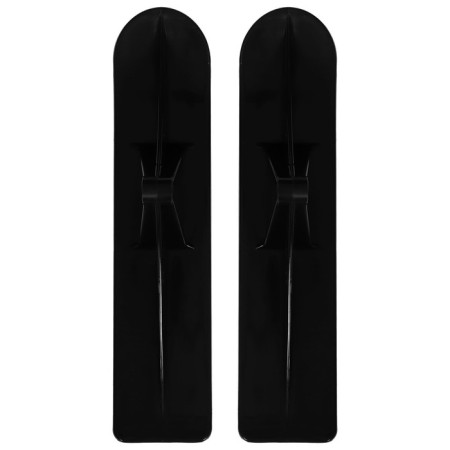 Graffiti scooters skis for scooters, pair, black color-1