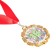 Jubilee medal with the belt "16 years", d = 70 mm