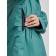 Ski jacket female winter, size 58, green color