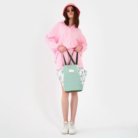 Bag Women's Beach "Happiness" + Bikini Bag-11