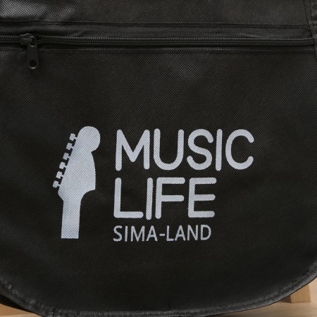 Music Life guitar cover, black, 105 x 41 cm-5