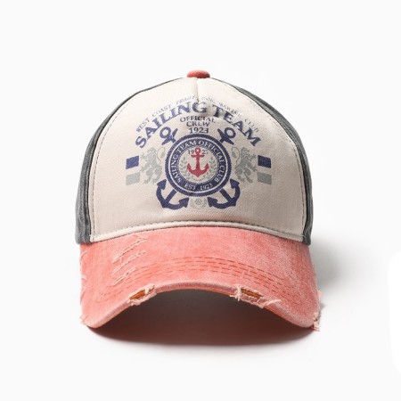 Men's cap "Sailing Team", black color, size 56-58-1