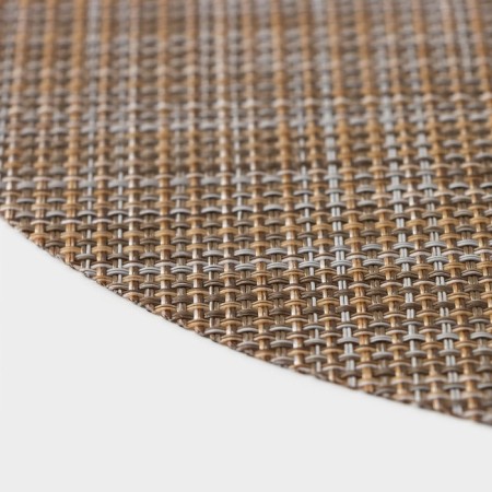 Serving napkin on the table "DI", d = 38 cm, color gray color-2