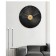Wall watches, series: loft, smooth move, d-60 cm