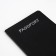 Cover for passport, black color