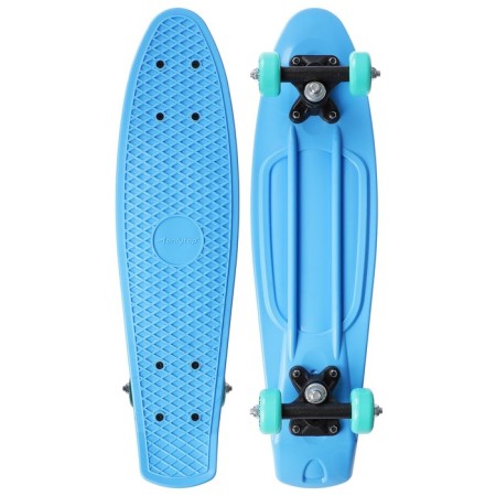 Penniboard Onlytop, 56x15 cm, PVC 50 mm wheels, plastic frame, blue color-1