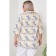 Female shirt, size 64, white color