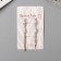 Invisibility for hair "Gloria" (set 2 pcs) bow, 6 cm, gold