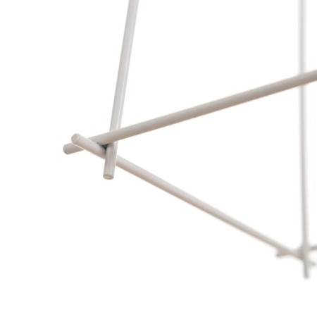 Bayerlux lamp "Angelo" 1x40W E27 white 18x18x70cm-6
