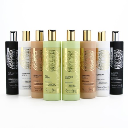 Hair shampoo, 410 ml, restoration of damaged hair, Basic Line by Ural Lab-8