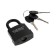 The castle is hinged, 55 mm, copper cylinder, moisture -proof, short handle, 3 keys mix