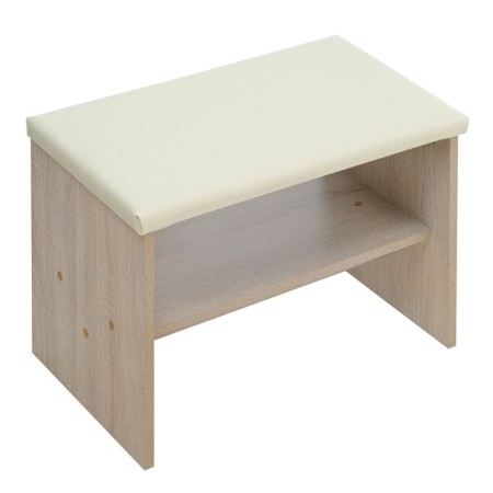 Herda shoe, 600x355x430, sonoma oak/white leatherette-3