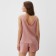 Female pajamas (T -shirt and shorts) Kaftan p. 44-46 dark pink