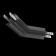Corner Connector 135 ° Exign built under GCL 9.5 mm, black
