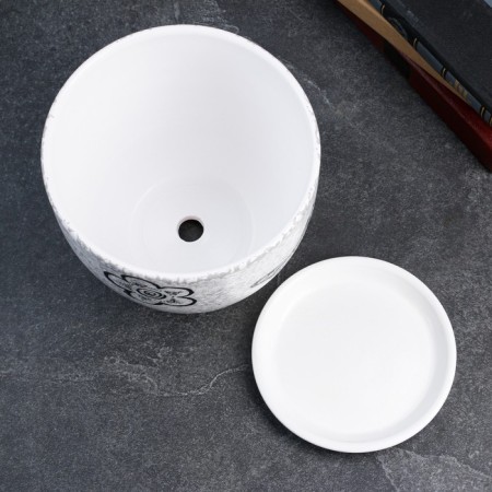 Flower pot "Winter Garden" No. 4 High oval 2.6l-2