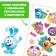 Figure metallophone "Smeshariki", Mix colors