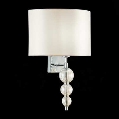 Wall lamp EVOLUCE. Sle105701-01. Ramer. 1x40 W, E14, 28x39 cm, color chromium-1