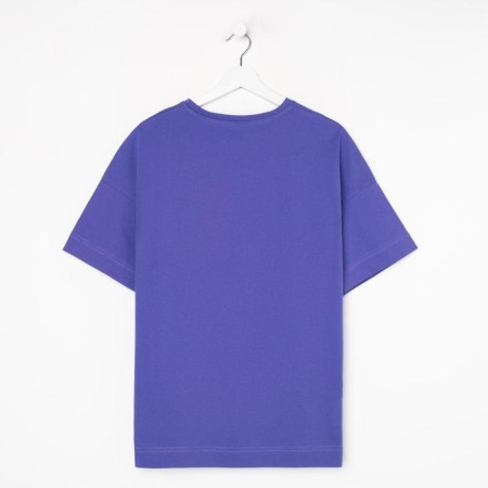 Diva T -shirt Oversize villain, purple color-7