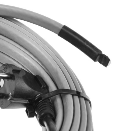 Self-regulating heating cable SRL 16-2CR, 16 W/m, kit, 10 m for a pipe-1