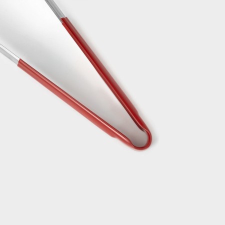 Forceps kitchen shares "brightness", 201 steel, 34 × 4.5 cm, red color-3