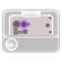 Air humidifier KitFort KT-2890, ultrasound, 95 W, 3 l, 30 m2, beige