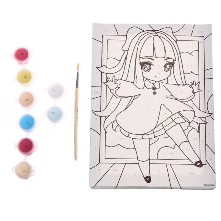 Picture on numbers for children "Lightness", 21 x 15 cm-4