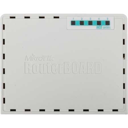 Roter Mikrotik Hex Lite (RB750R2) 10/100Base-TX White