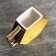 Ceramic Golden Hood mug, 550 ml, golden color