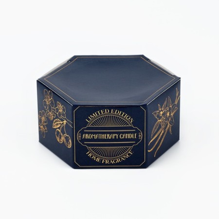 Aromatic candle "Gold Rose": rose, 5 x 7.1 cm.-6