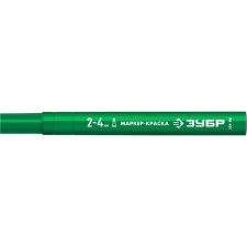 Marker-color construction bison MK-400 06325-4, round, 2-4 mm, green