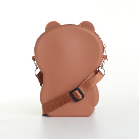Bag's bag with lightning, brown color-1